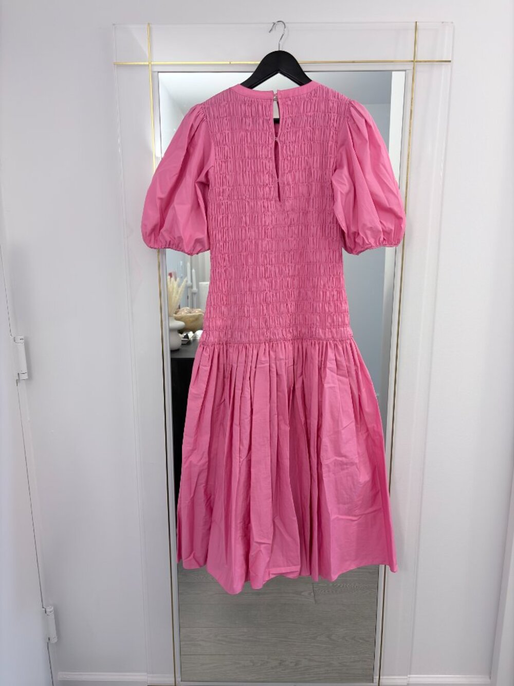 Derek Lam 10 Crosby Shirred cotton poplin midi dress - Picture 5 of 8